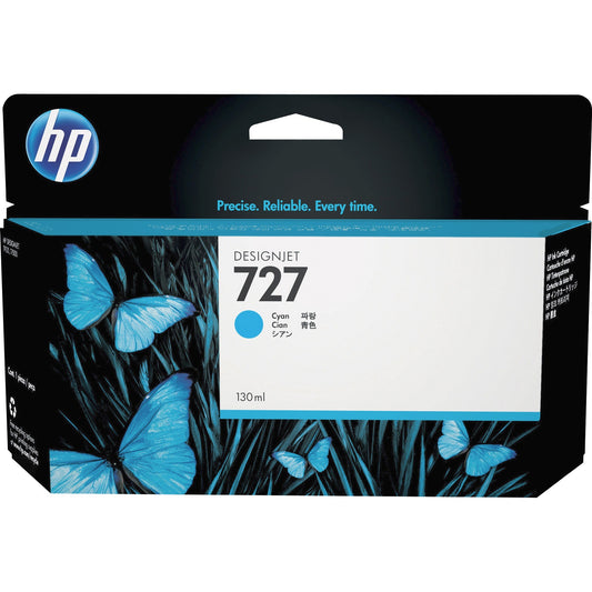 HP 727 (B3P19A) Original Ink Cartridge - Single Pack - Cyan