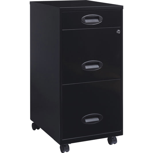 Lorell SOHO 18" 3-Drawer File Cabinet