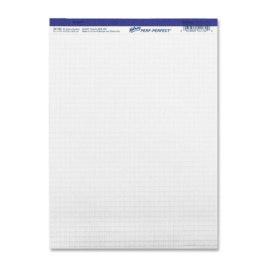 Hilroy Micro Perforated Quadrille Business Pad