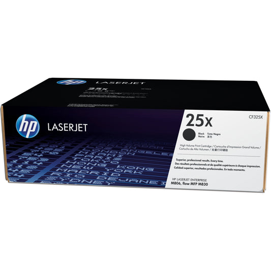 HP 25X (CF325X) Original Toner Cartridge - Single Pack - Black