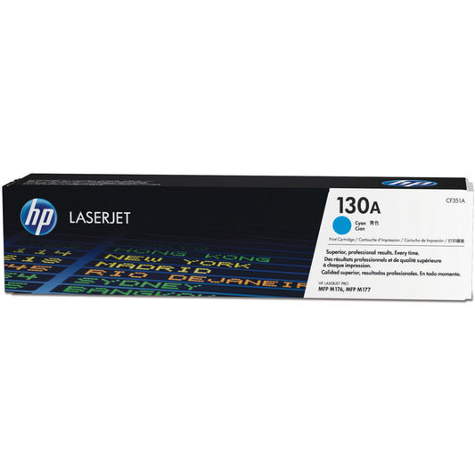 HP 130A Original Toner Cartridge - Cyan