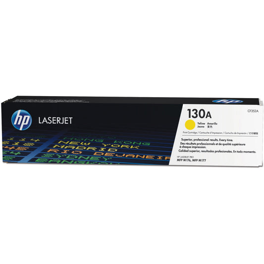 HP 130A Original Toner Cartridge - Yellow