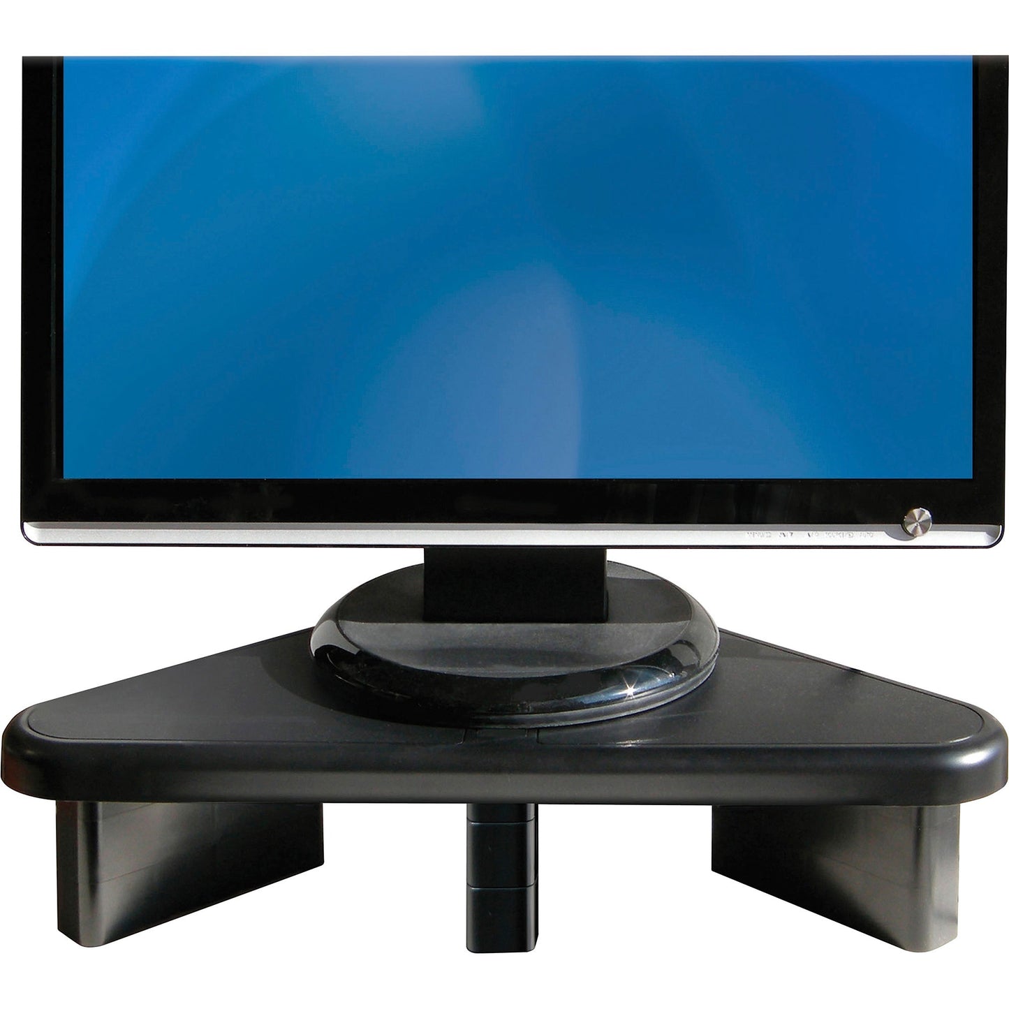 DAC Stax Ergonomic Height Adjustable Corner Monitor Riser