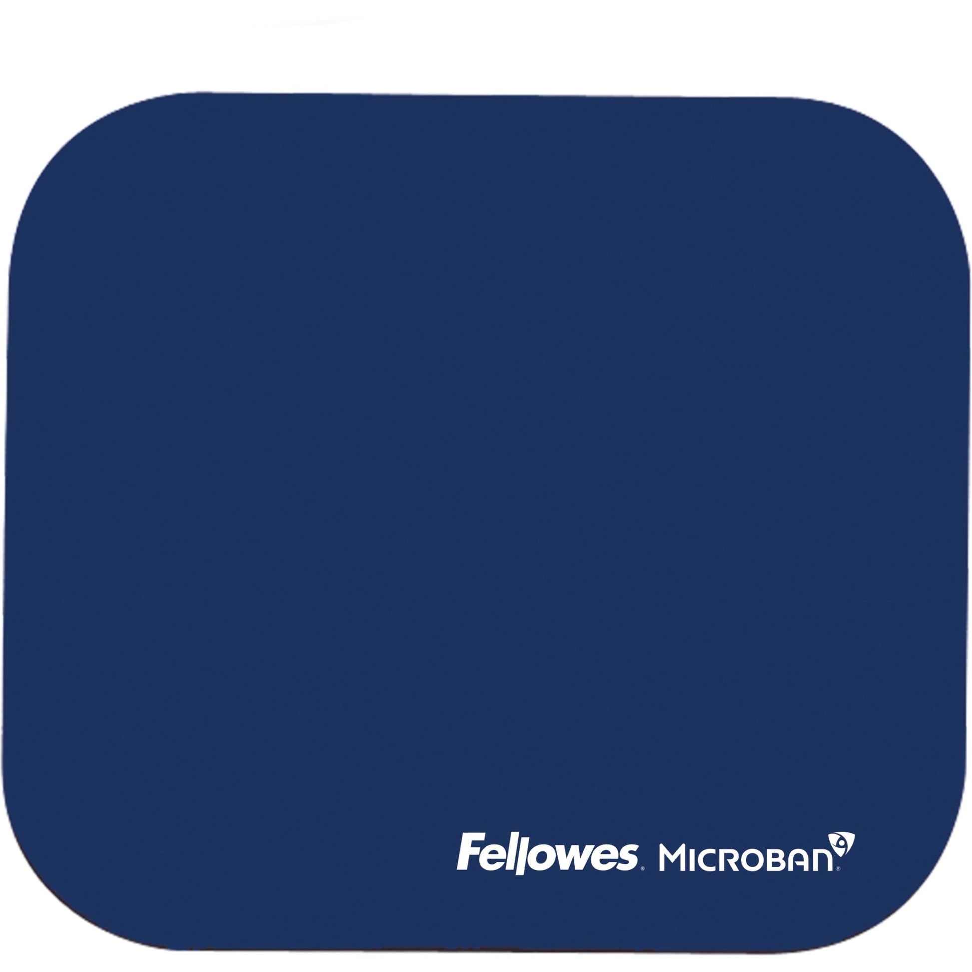 Fellowes Microban&reg; Mouse Pad - Blue