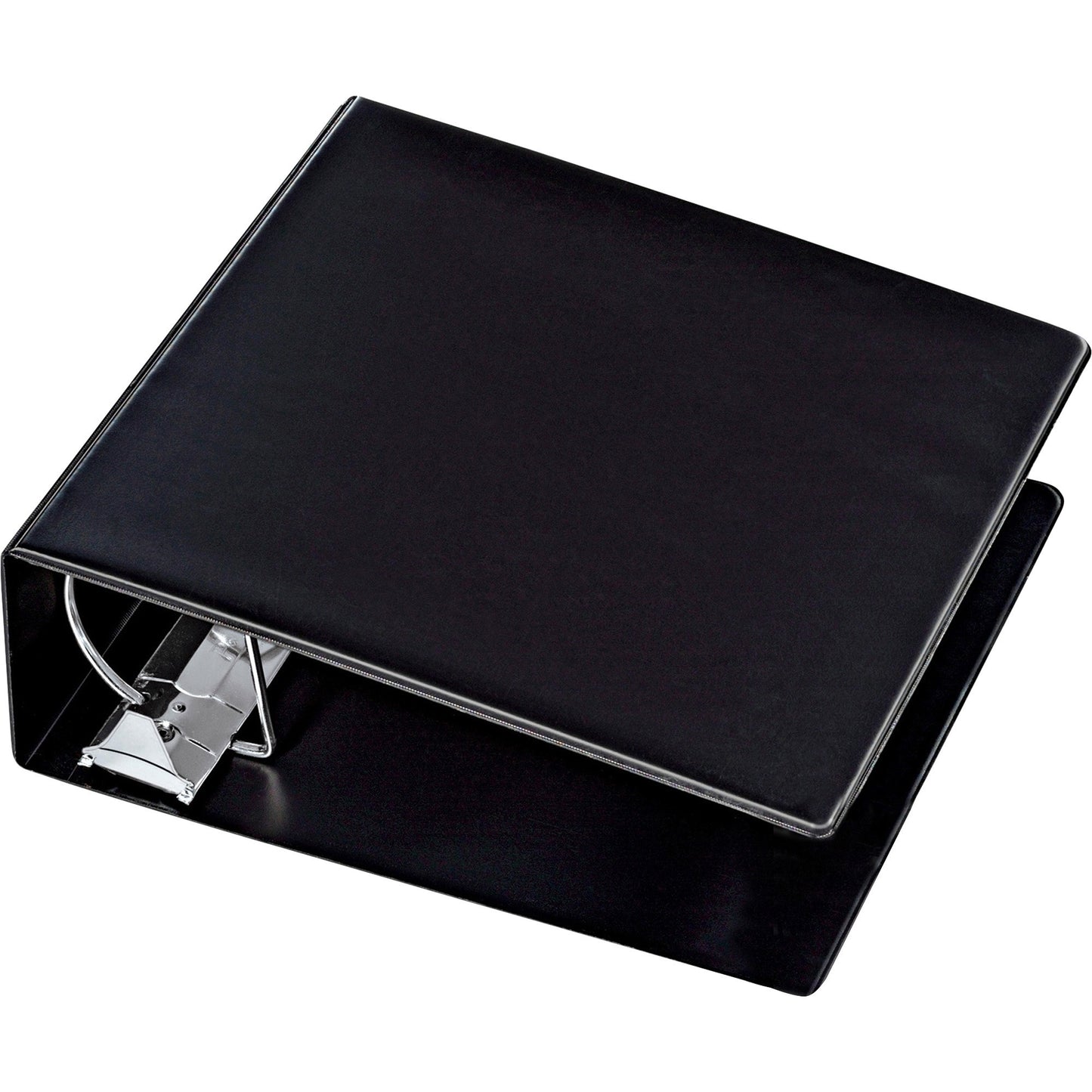 Cardinal Heavy Duty Reference Locking Slant-D Ring Binder, 6" Black