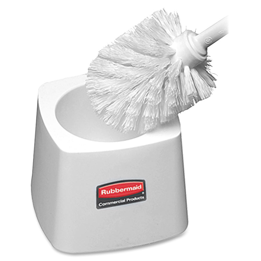 TOILET BRUSH HOLDER ONLY WHITE