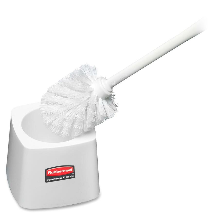 TOILET BRUSH HOLDER ONLY WHITE