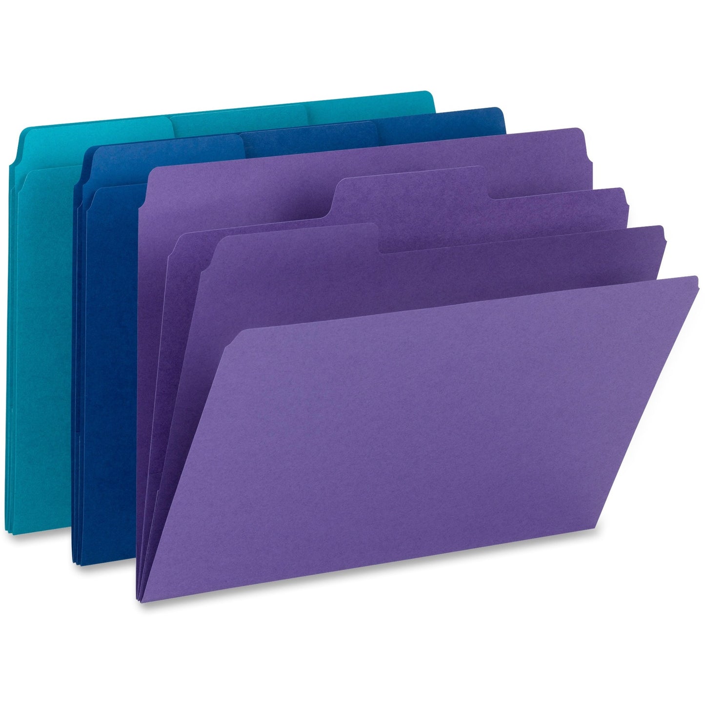 Smead SuperTab 1/3 Tab Cut Letter Recycled Top Tab File Folder