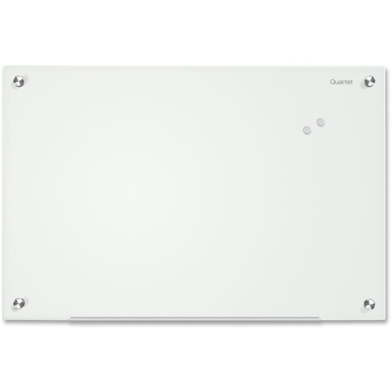 Quartet Infinity Magnetic Glass Dry-Erase Board, White, 2' x 1.5'