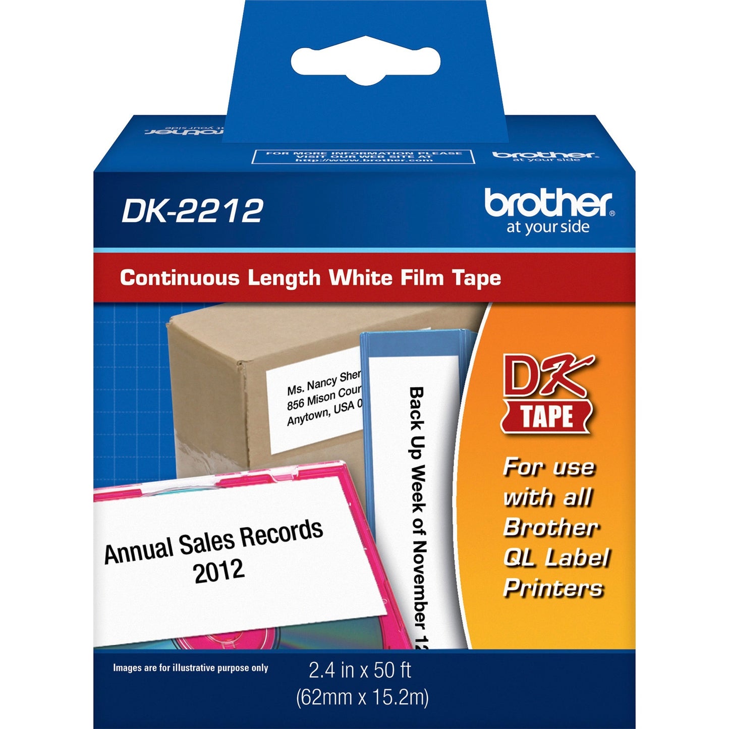 Brother Continuous Length Film Tape