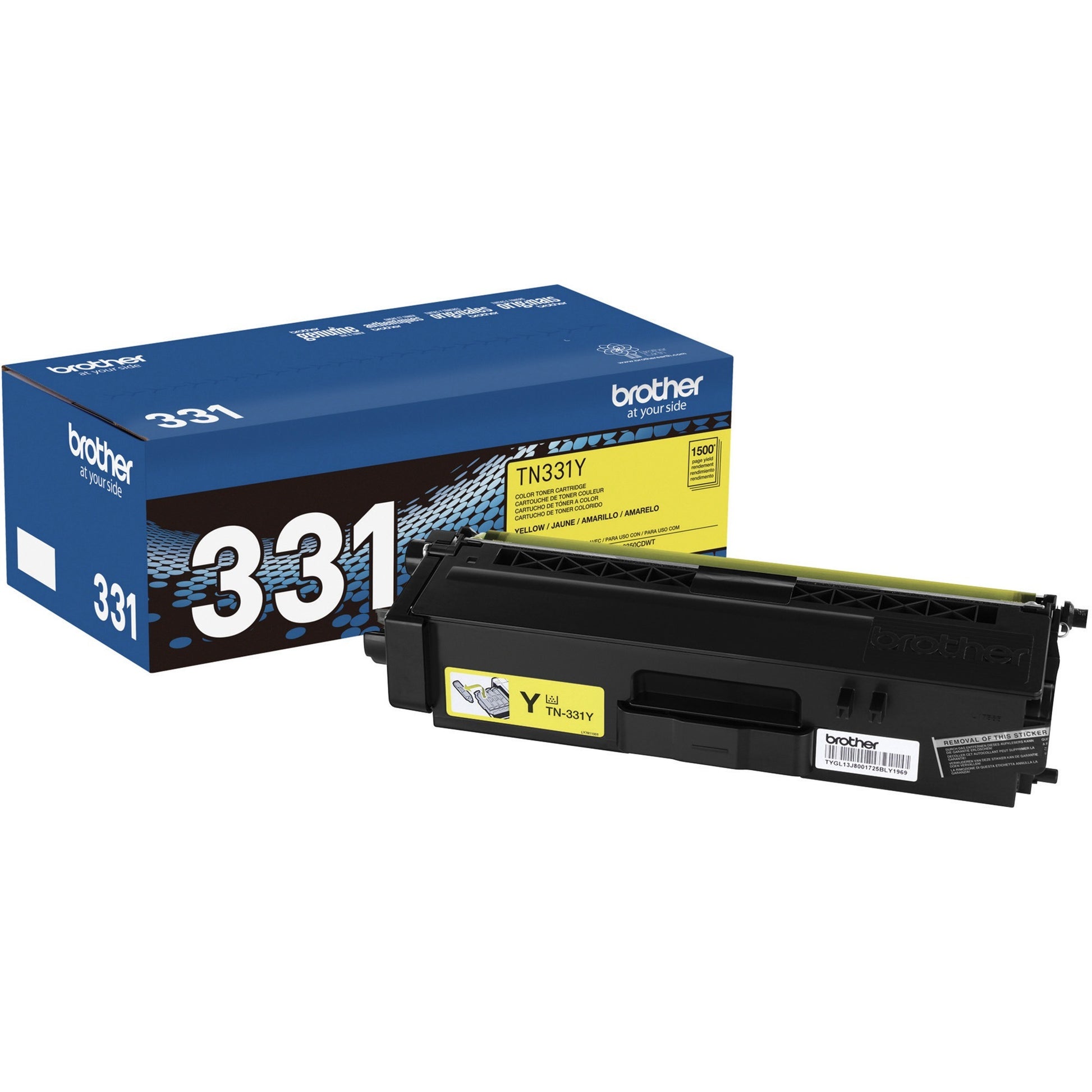 Brother TN331Y Original Toner Cartridge