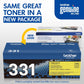 Brother TN331Y Original Toner Cartridge - TN331Y