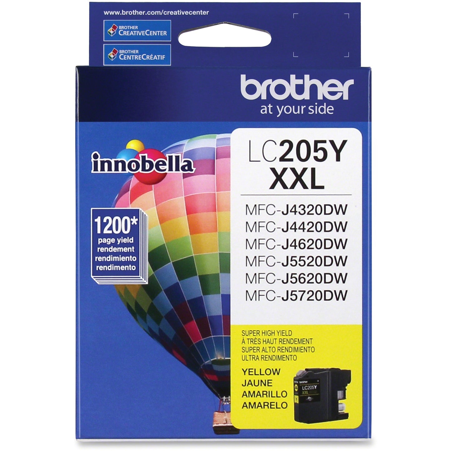 Brother Innobella LC205YS Original Ink Cartridge - Yellow