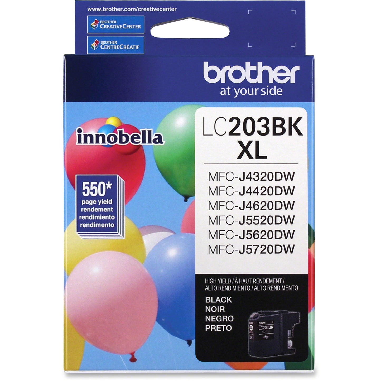 Brother Innobella LC203BKS Original Ink Cartridge - Black