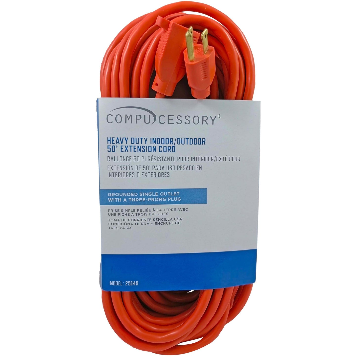 Compucessory Heavy-duty Indoor/Outdoor Extension Cord