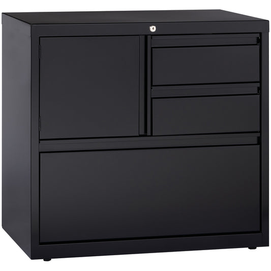 Lorell 30" Personal Storage Center Lateral File - 3-Drawer