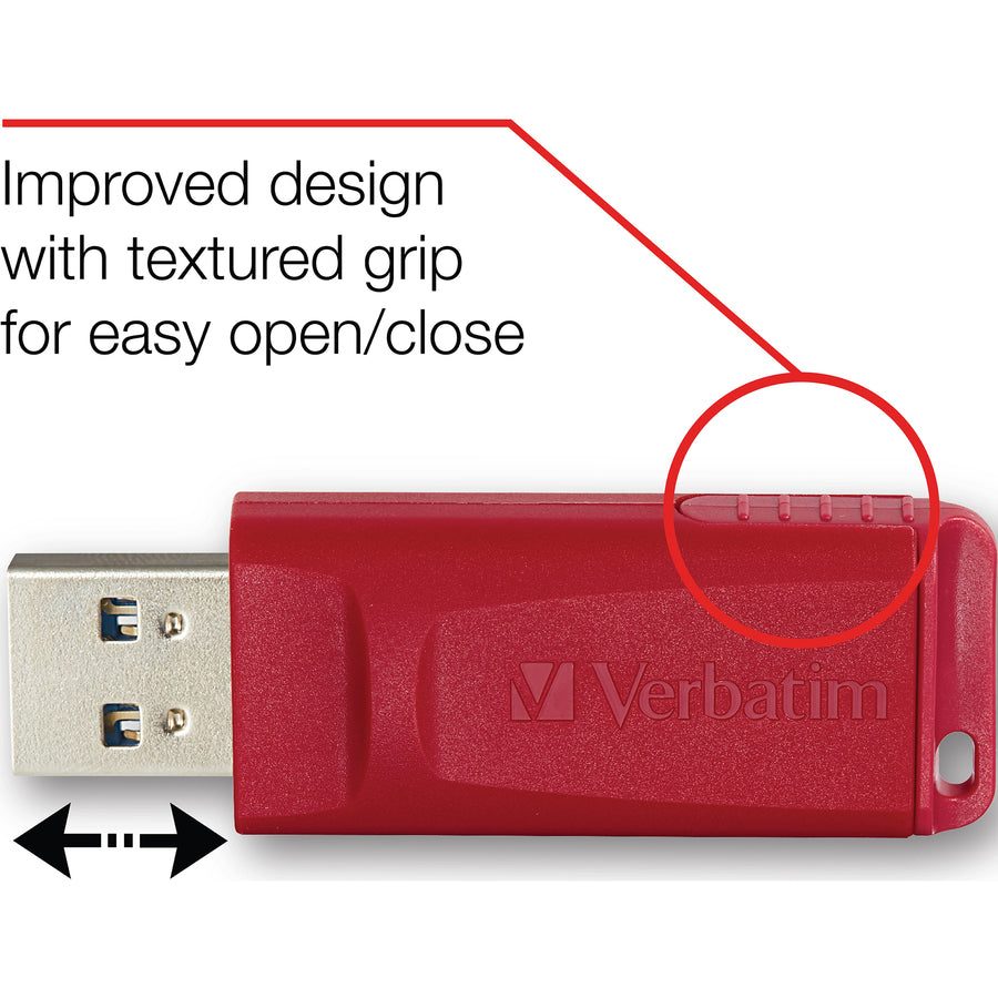 STORE&GO USB DRIVE 128GB RED