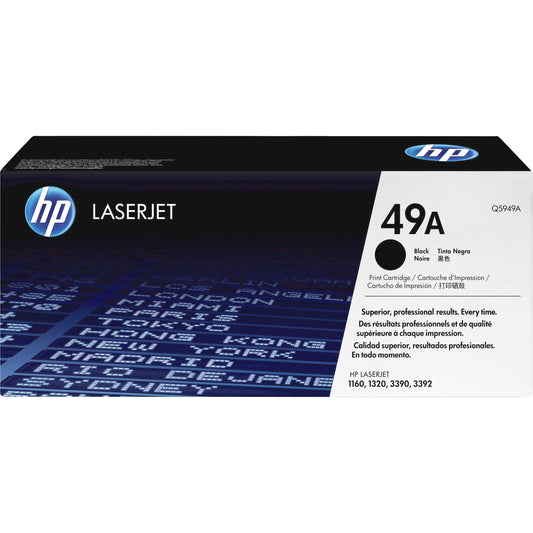 HP 49A (Q5949A) Original Toner Cartridge - Single Pack - Black