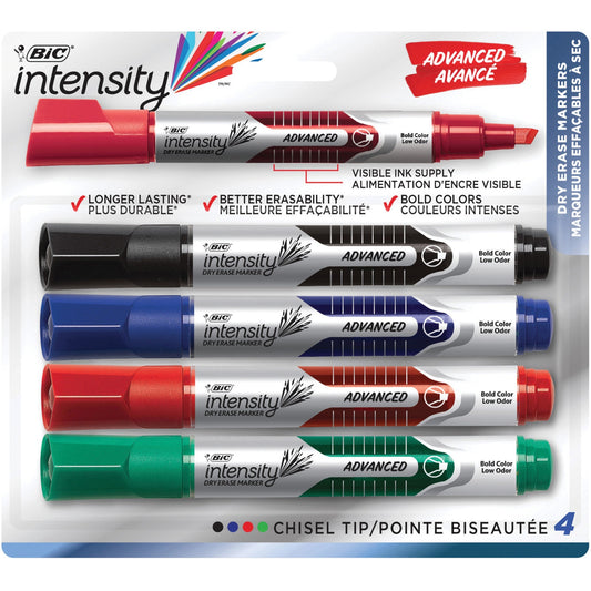 BIC Chisel Tip Dry Erase Magic Markers