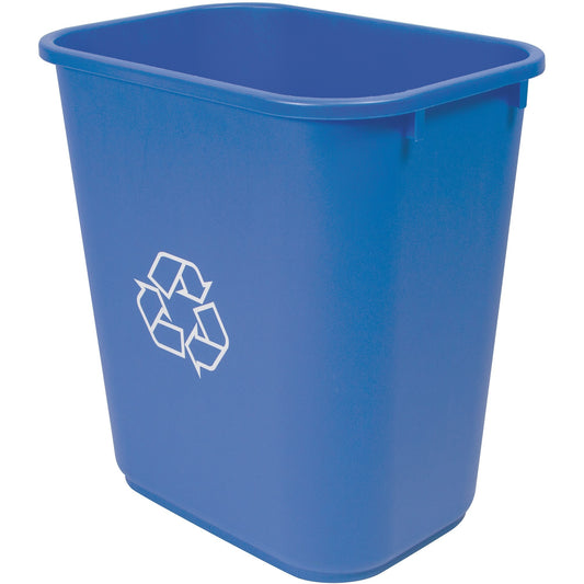 Storex Washable 28qt Plastic Recycling Basket