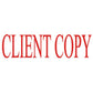 SELF RED INK STAMP CLIENT COPY