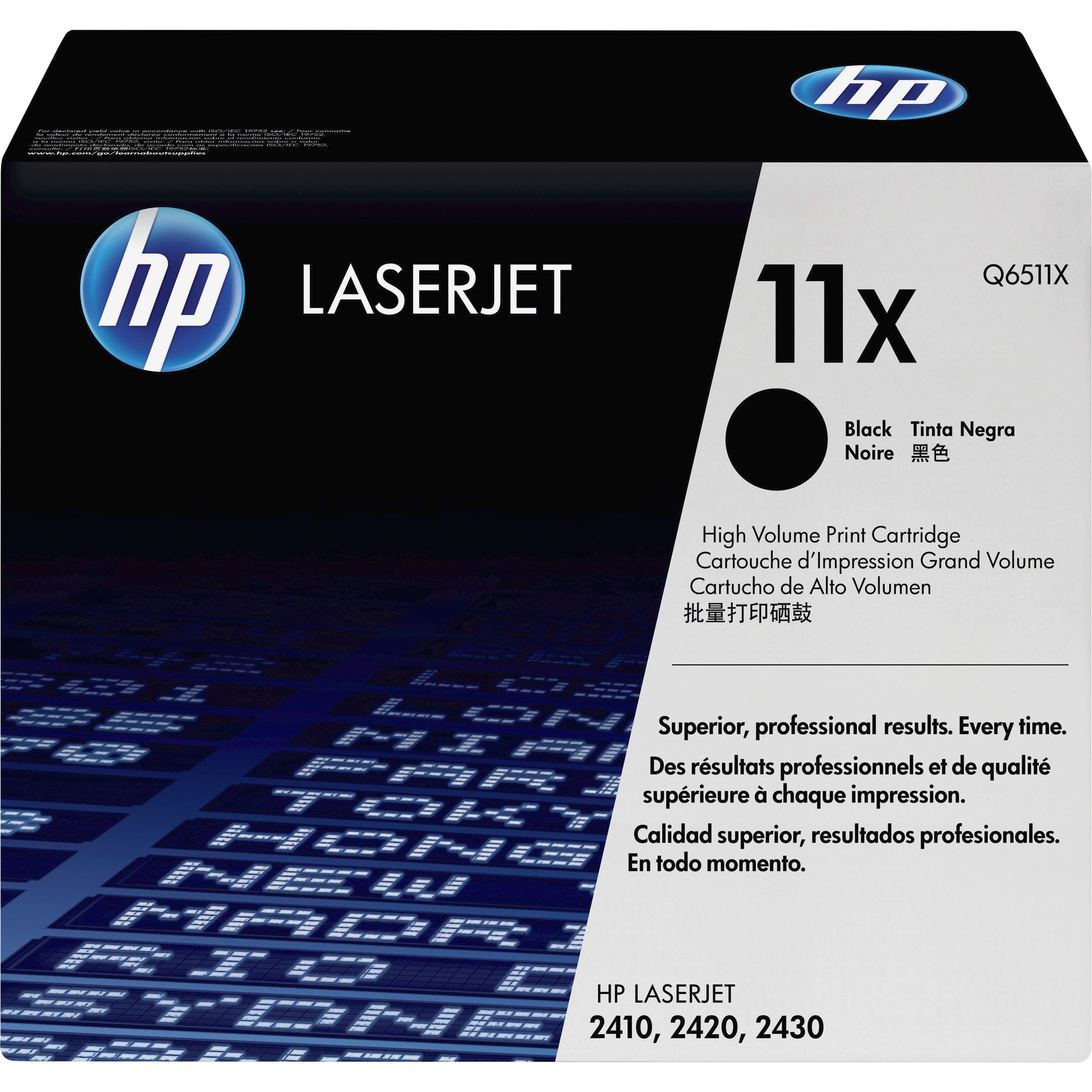 HP 11X (Q6511X) Original Toner Cartridge - Single Pack - Black
