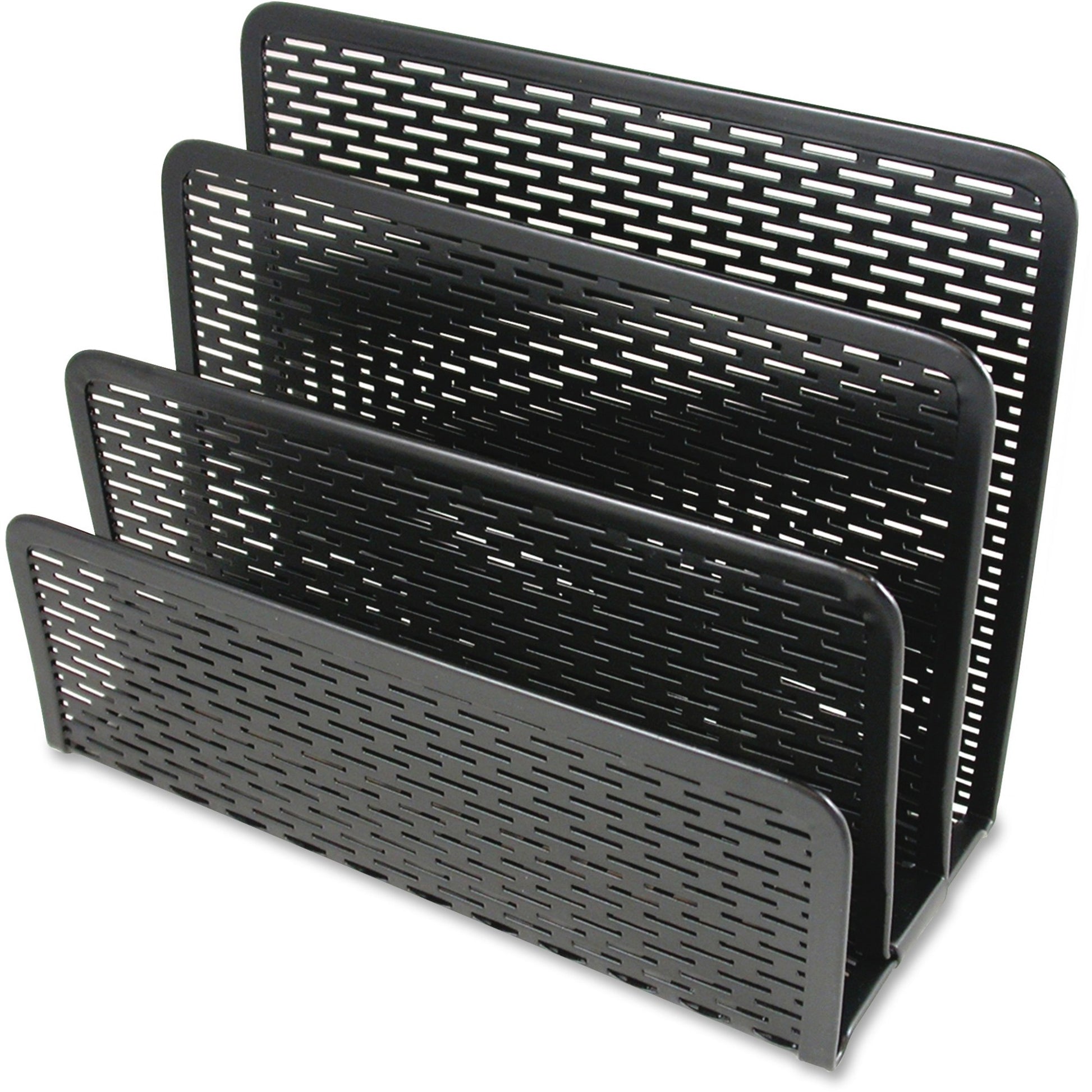 Artistic 3-compartment Punched Metal Letter Sorter
