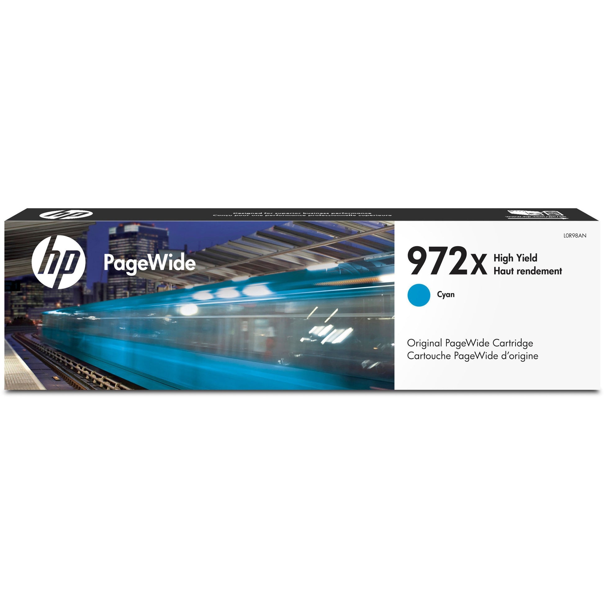 HP 972X (L0R98AN) Original Ink Cartridge - Single Pack - Cyan