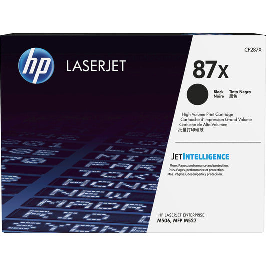 HP 87X (CF287X) Original Toner Cartridge - Single Pack - Black