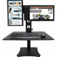 Victor DC350 Dual Monitor Sit/Stand Desk Converter - DC350