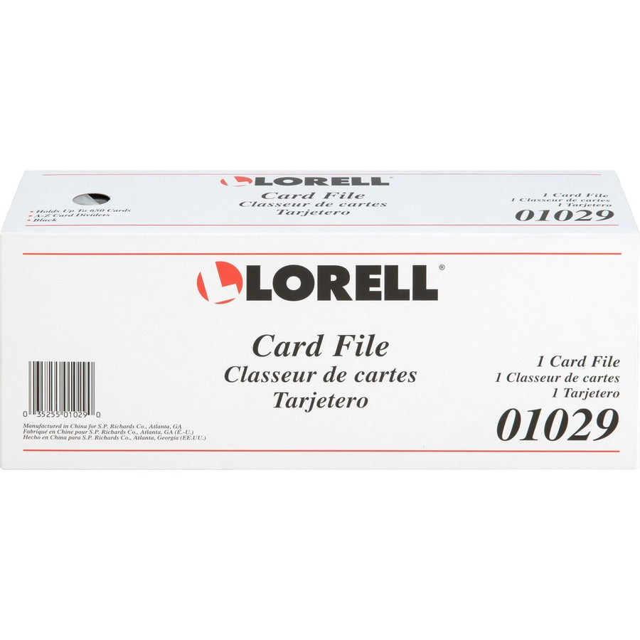 Lorell Desktop Card File - 01029