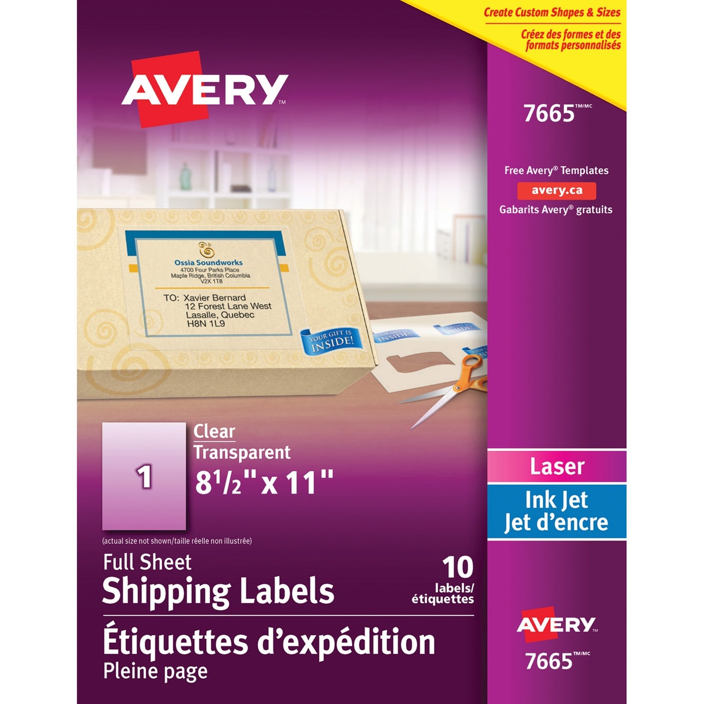Avery&reg; Full Sheet Shipping Labels
