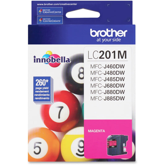 Brother Innobella LC201 Original Ink Cartridge - Magenta