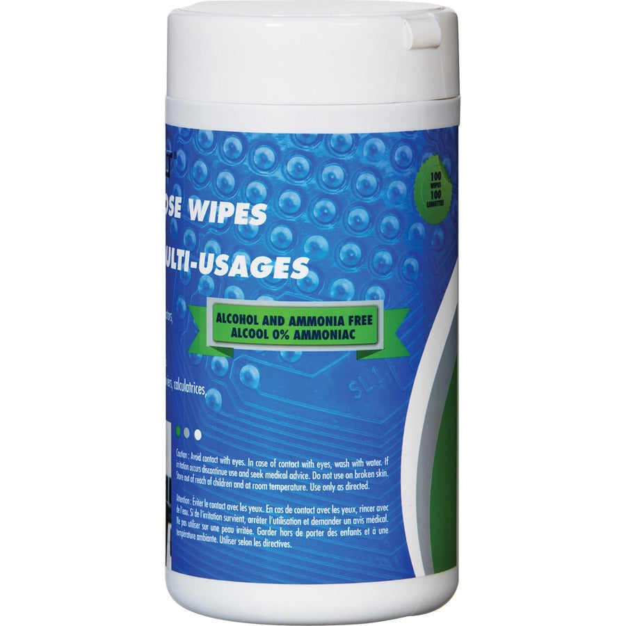 WIPES MULTI-PURP 100 PER TUB