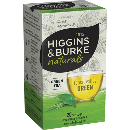 Higgins & Burke Naturals English Green Tea Bags Green Tea