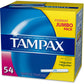 TAMPAX TAMPONS UNSCENTED 54/BX