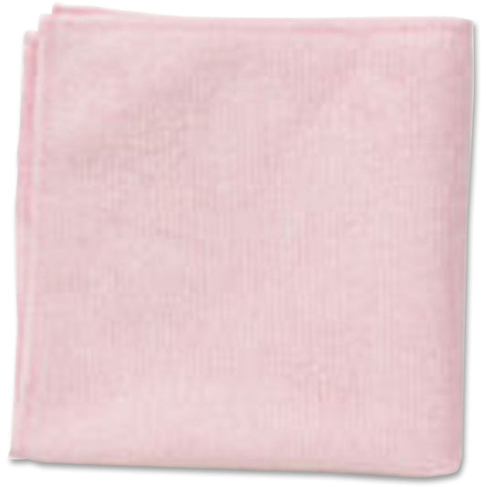 Rubbermaid Commercial 2x12 Light Commercial Microfiber Cloth Red