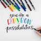 DUAL BRUSH PEN PRIMARY  *10/ST