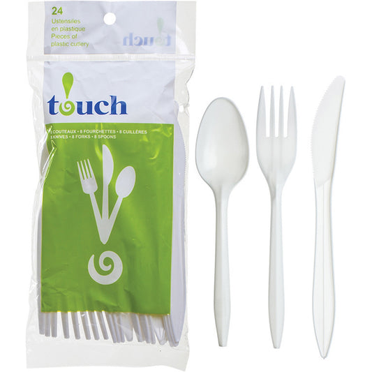 touch Party Pack Plastic Cutlery