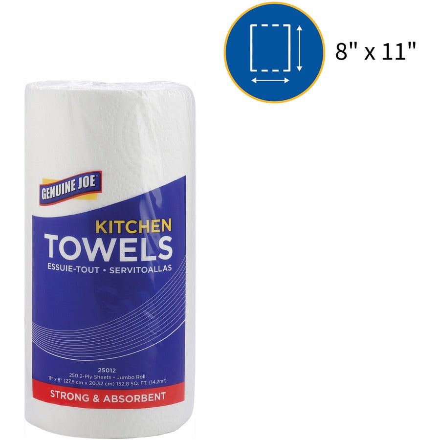 TOWEL,KITCHEN,2-PLY,SS
