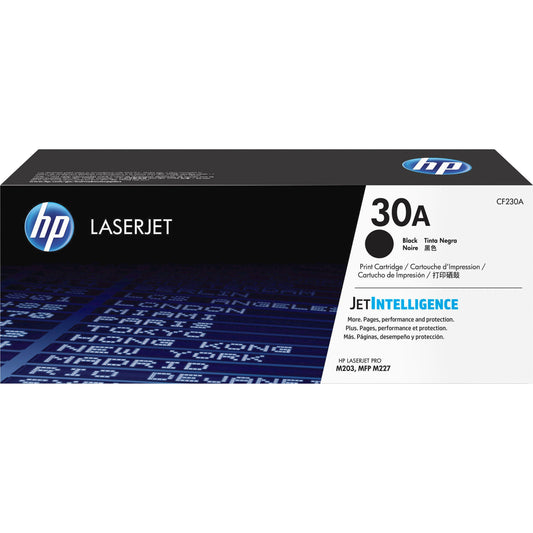 HP 30A (CF230A) Original Toner Cartridge - Single Pack - Black