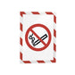 FRAME S/ADH MAGNTC LTR*RED/WHT
