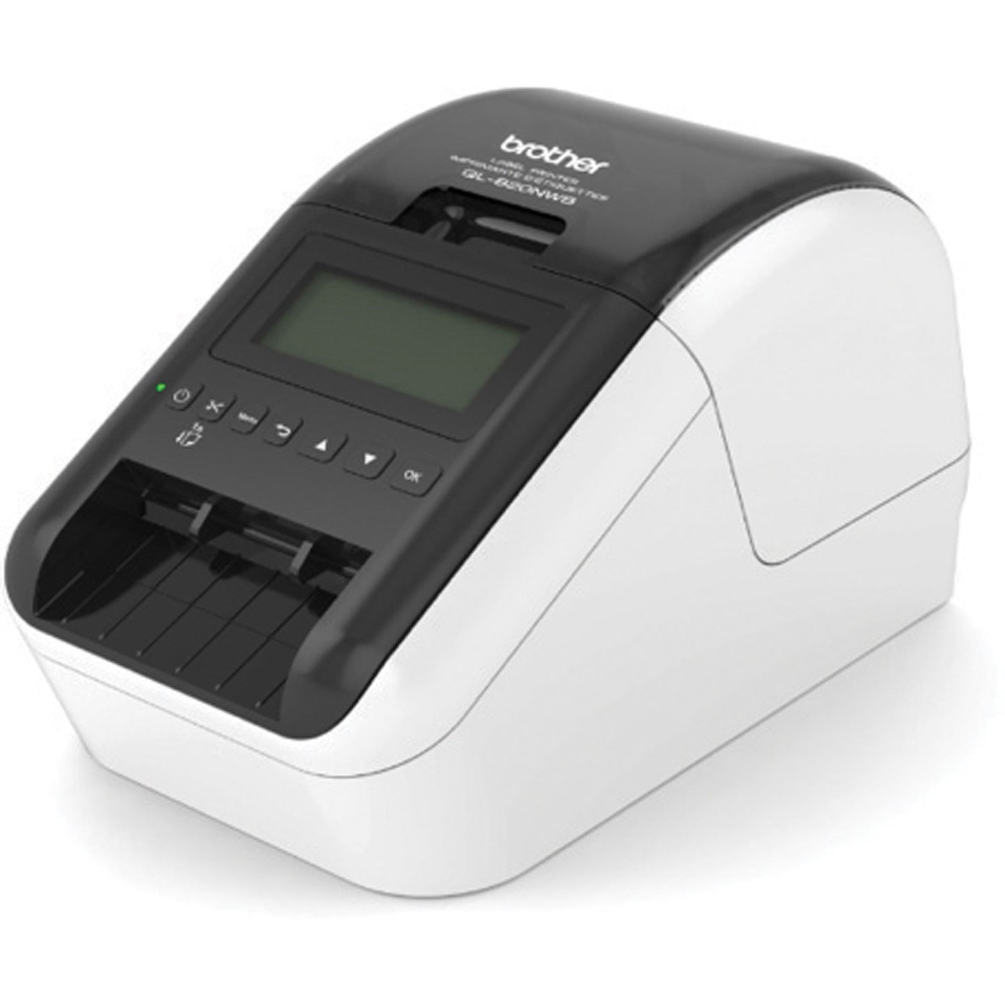 Brother QL820NWB Direct Thermal Printer - Monochrome - Handheld - Label Print - Ethernet - USB - Bluetooth