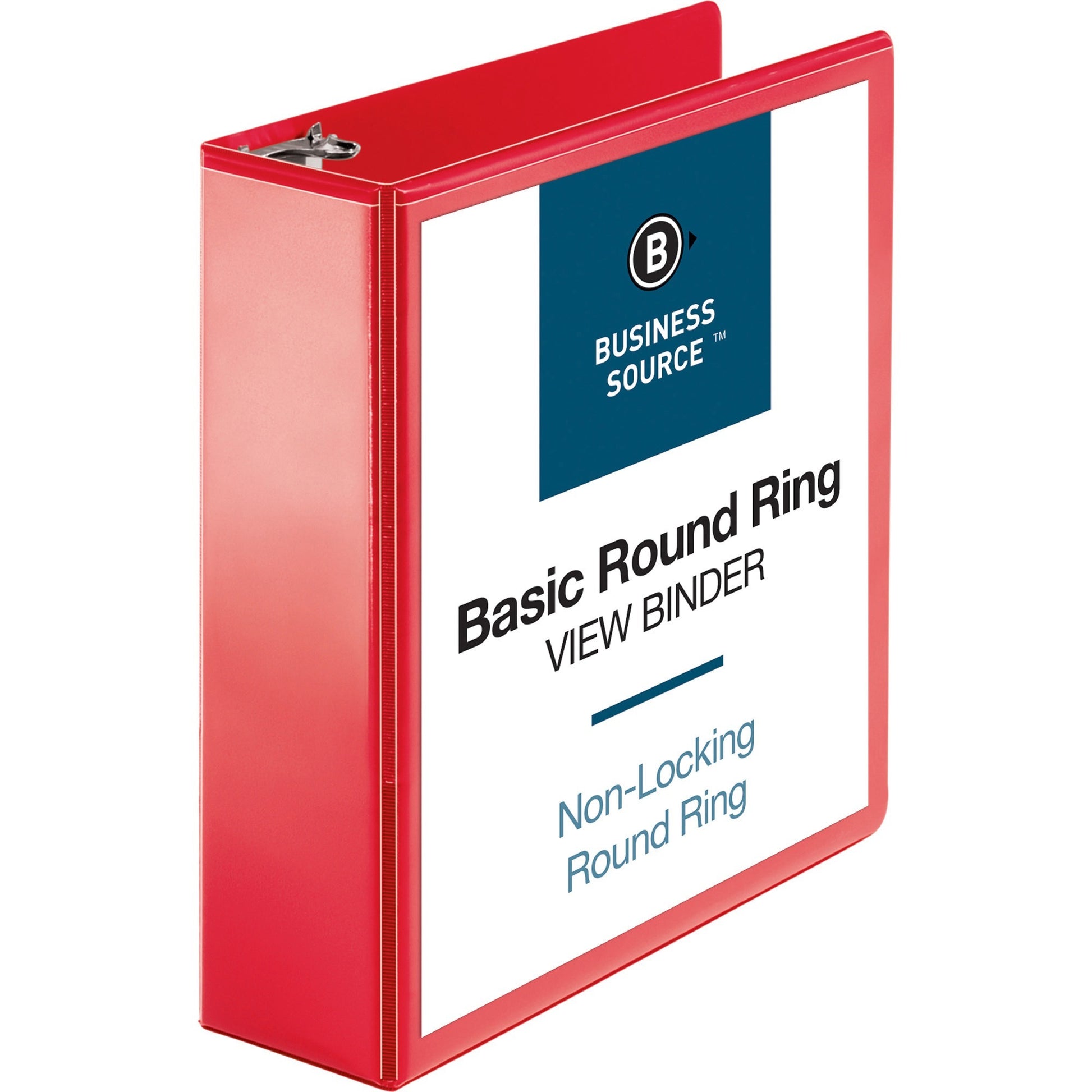 Business Source Round Ring Binder