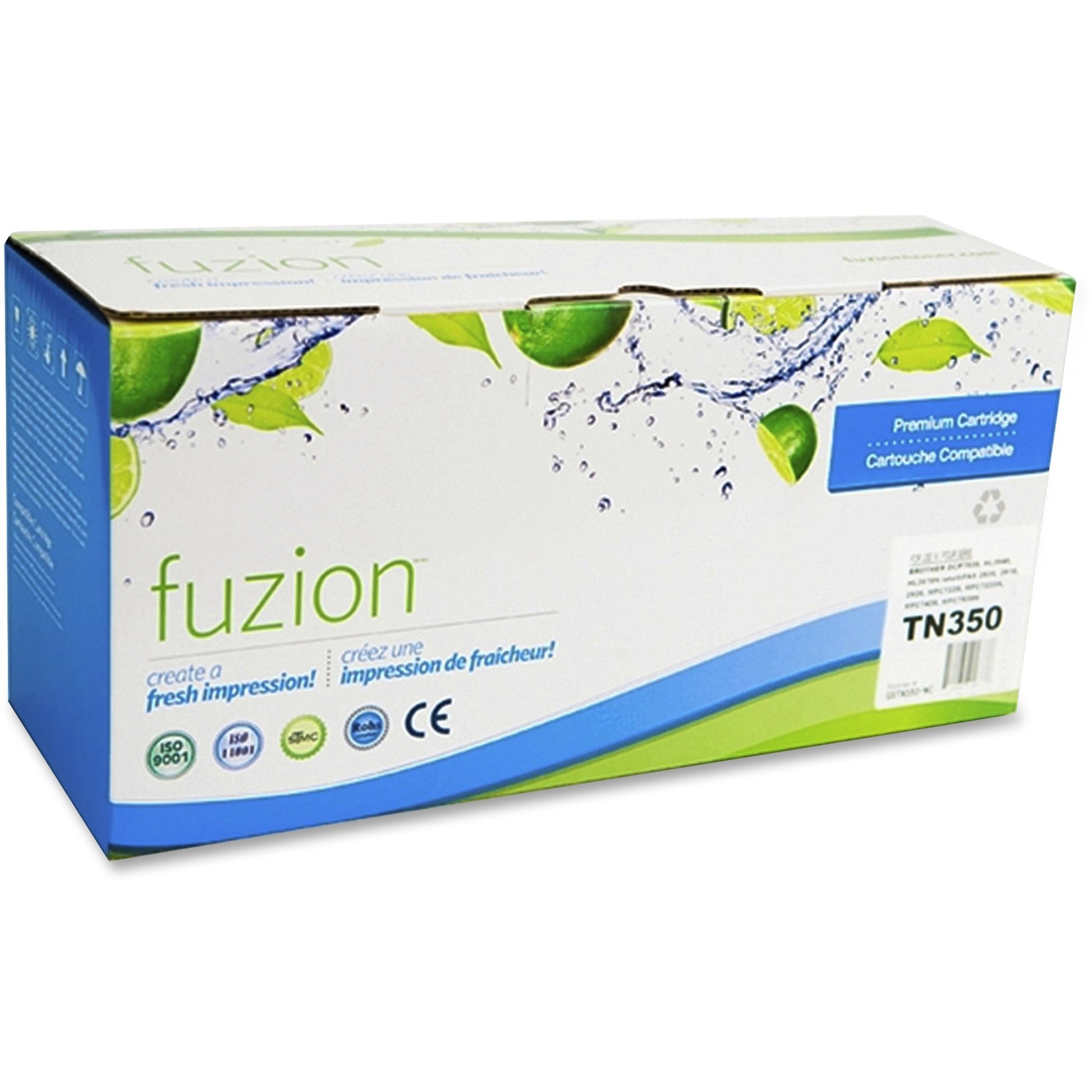 fuzion Toner Cartridge - Alternative for Brother - Black