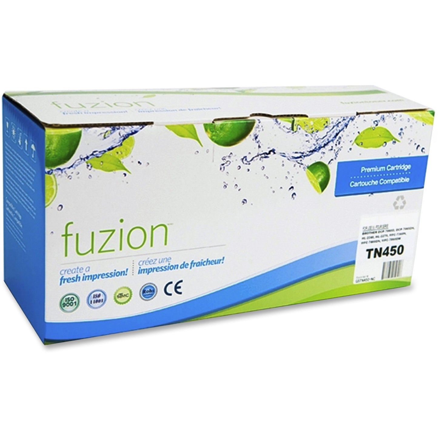 fuzion Toner Cartridge - Alternative for Brother - Black