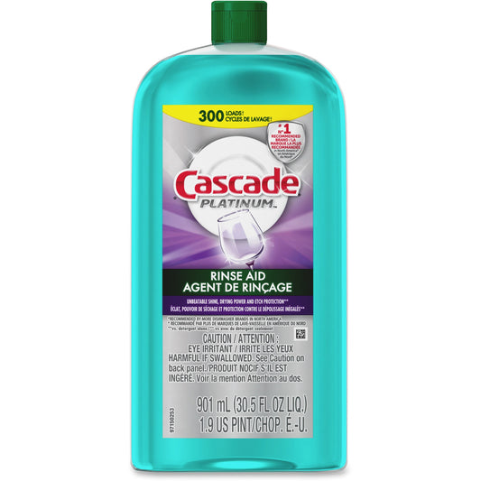 Cascade Platinum Rinse Aid, Original Scent