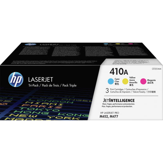HP 410A (CF251AM) Original Toner Cartridge - Cyan, Magenta