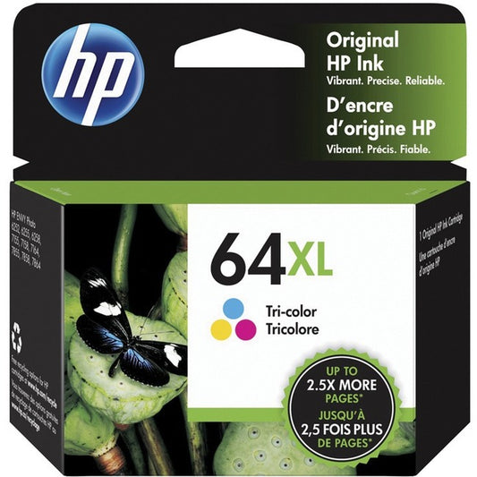 HP 64XL Original Ink Cartridge - Tri-color