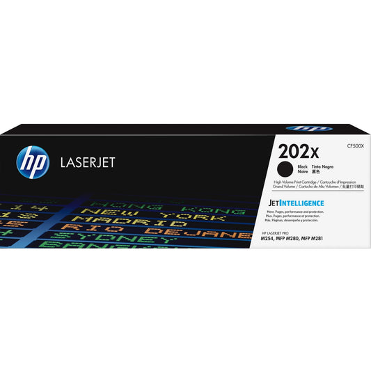 HP 202X (CF500X) Original Toner Cartridge - Black